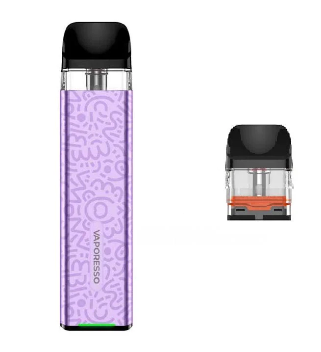 Електронна сигарета багаторазова Vaporesso XROS 3 Mini Kit та 1 додатковий картридж Lilac Purple (85794876)