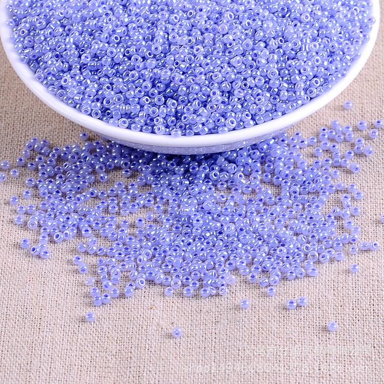 Бисер Блестящий 2 мм 50 г Лазурный (БР0002л79)