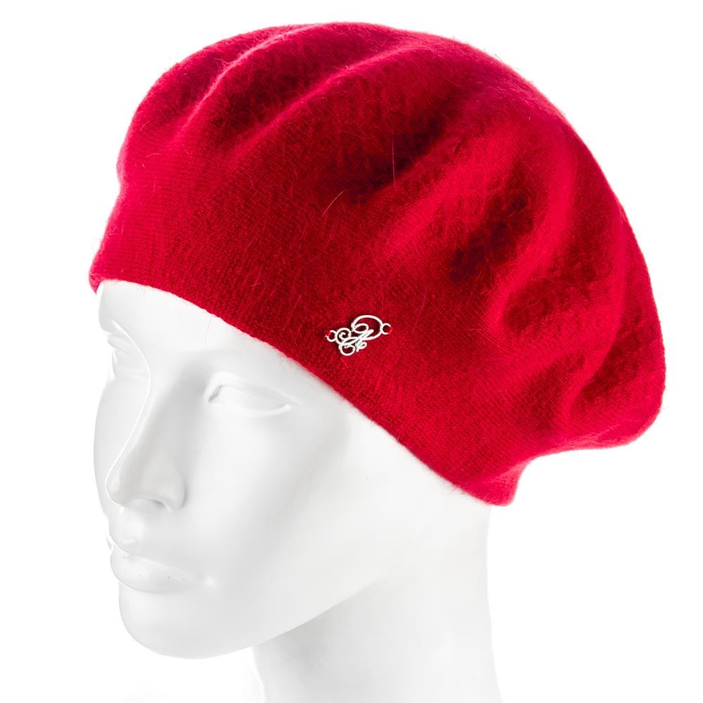 Шапка жіночий Atrics WH873 подвійний ангоровий Червоний