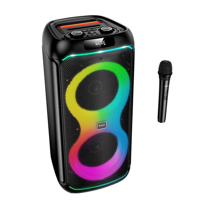 Колонка Hoco DS73 Sound 40 Вт с Bluetooth микрофоном и RGB подсветкой 3600 mAh (644875)