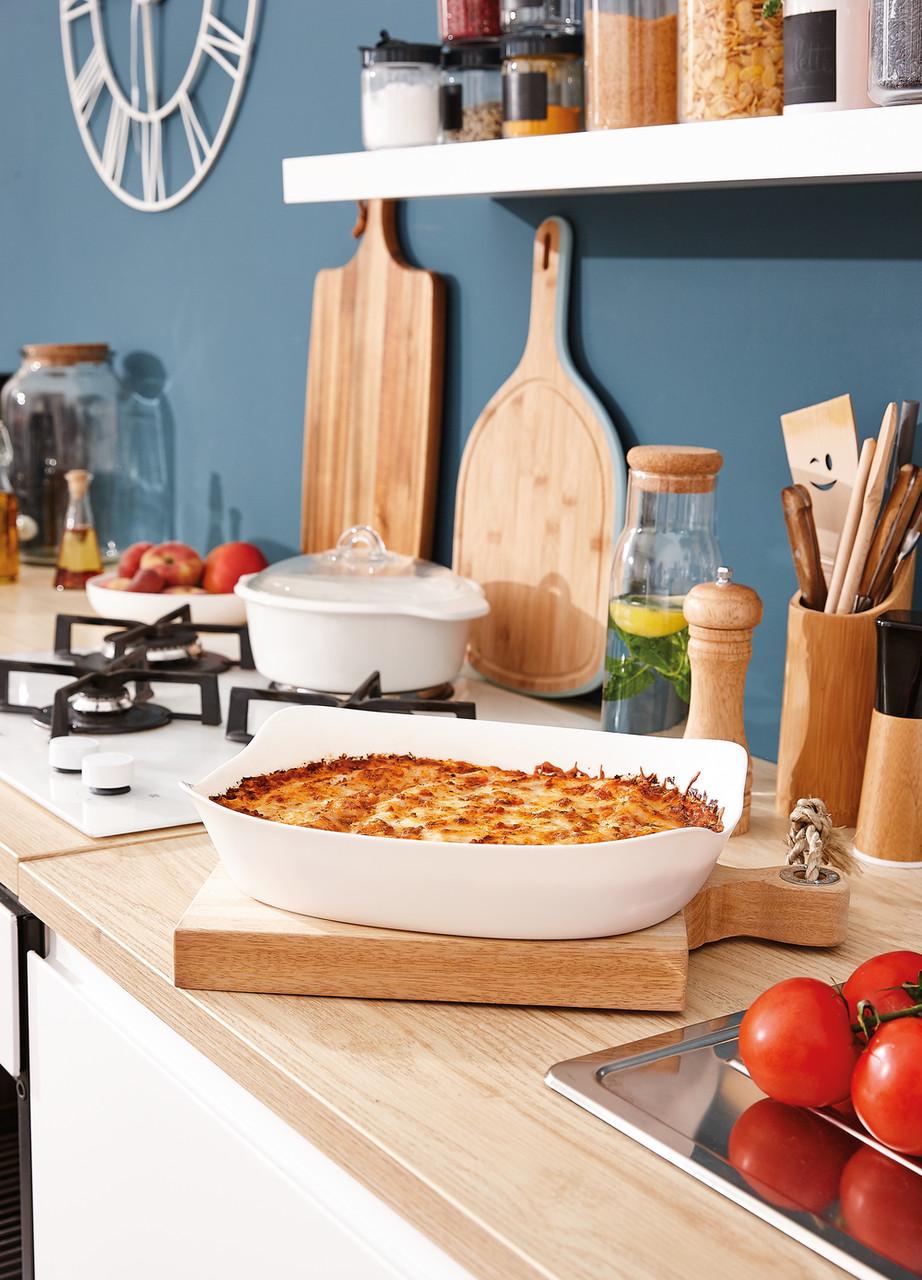 Форма для запекания Luminarc Smart Cuisine Carine прямоугольная стеклокерамическая 37x28 см (P8330) - фото 7 Форма для запекания Luminarc Smart Cuisine Carine прямоугольная стеклокерамическая 37x28 см (P8330) - фото 7
