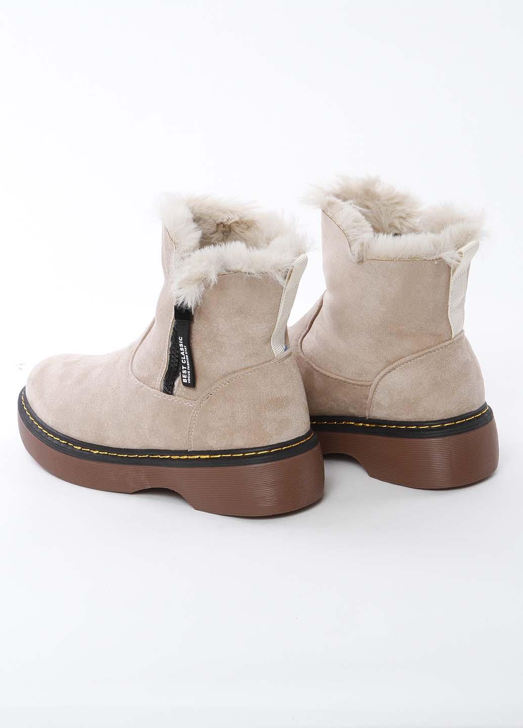 Черевики жіночі бежеві Fashion 337573 р. 39 25 см - фото 9