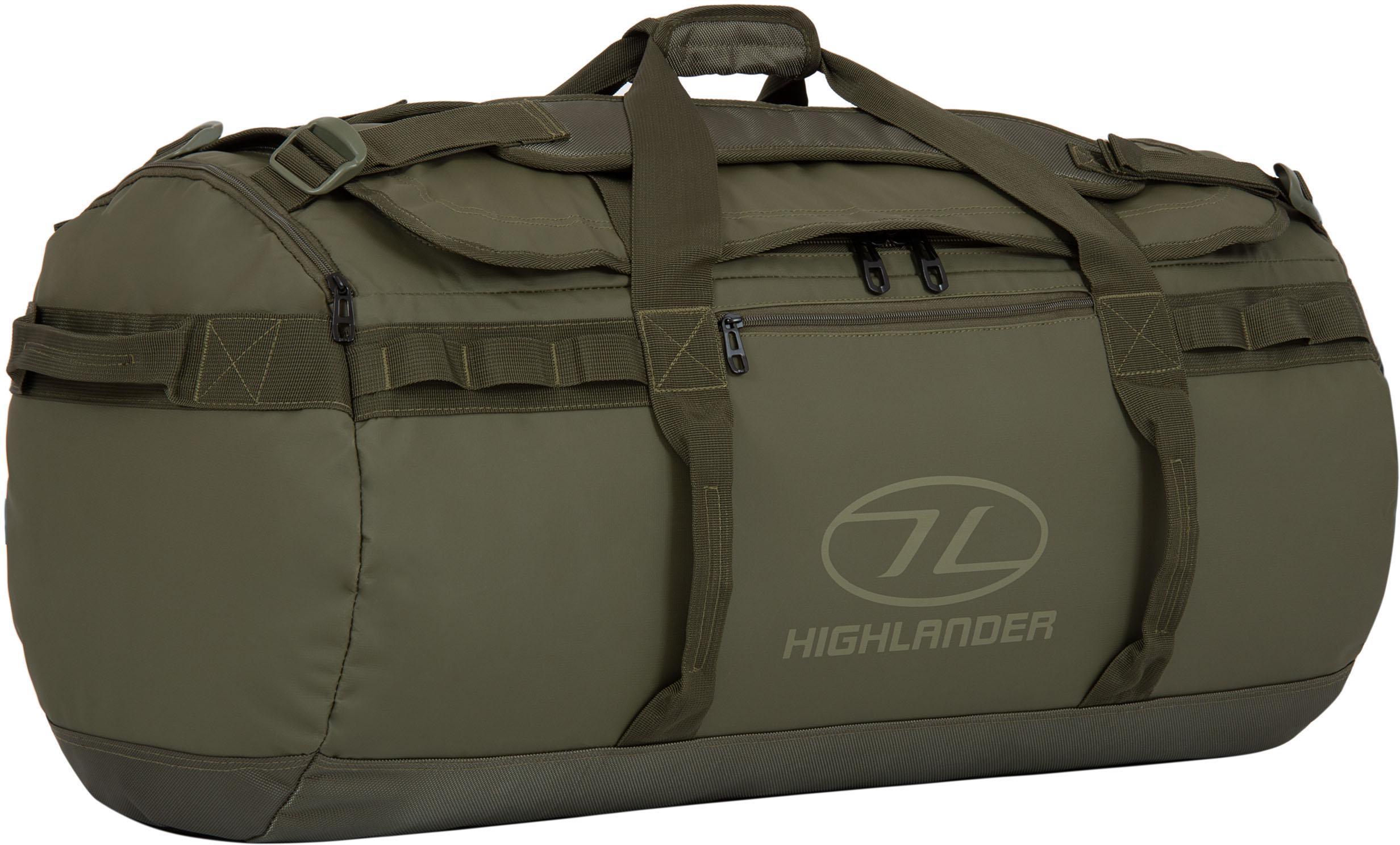 Сумка дорожная водозащитная Highlander Storm Kitbag 90 л Olive (DB124-OG)