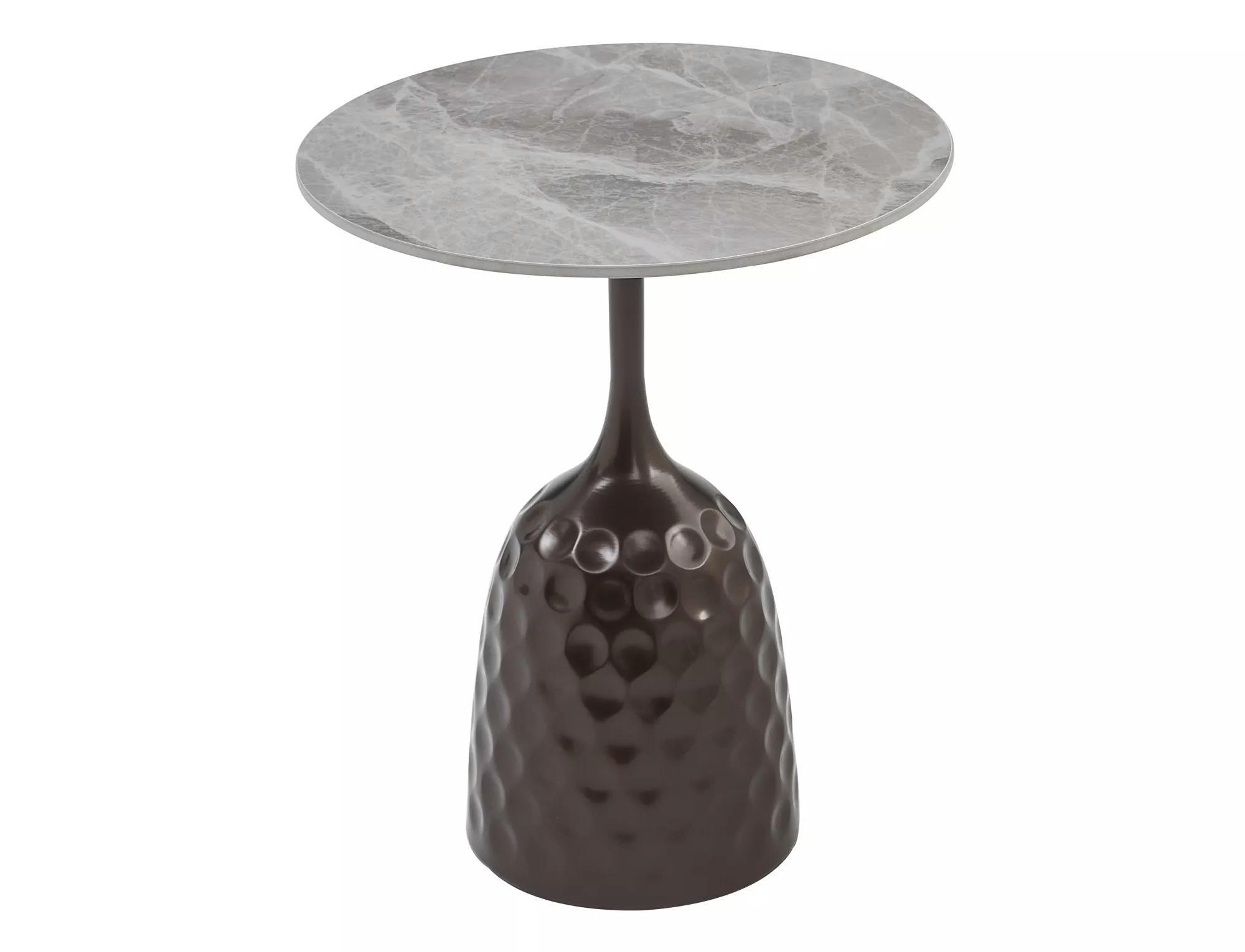 Журнальный столик Signal MUTTI 50 см Серый/Коричневый (MUTTISBR) - фото 4 Журнальный столик Signal MUTTI 50 см Серый/Коричневый (MUTTISBR) - фото 4