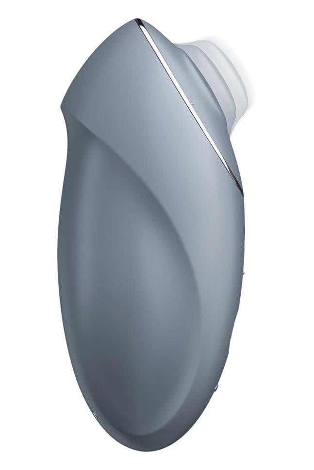 Вибратор для клитора Satisfyer Tap&Climax 1 с вибрацией и постукиванием Серый (38024416)