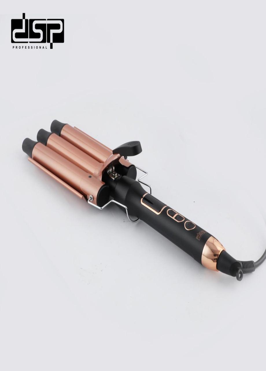 Плойка на три хвилі з керамічним покриттям для укладання волосся 25 мм (DSP 20179) - фото 5 Плойка на три хвилі з керамічним покриттям для укладання волосся 25 мм (DSP 20179) - фото 5