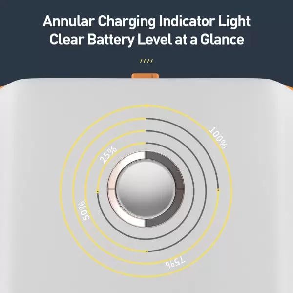 Пускозарядний пристрій BASEUS Car Jamp Starter Super Energy з функцією павербанка 5 V 2,4 A та LED ліхтарика 3в1 12 V 8000 mAh White (CRJS01-02) - фото 10