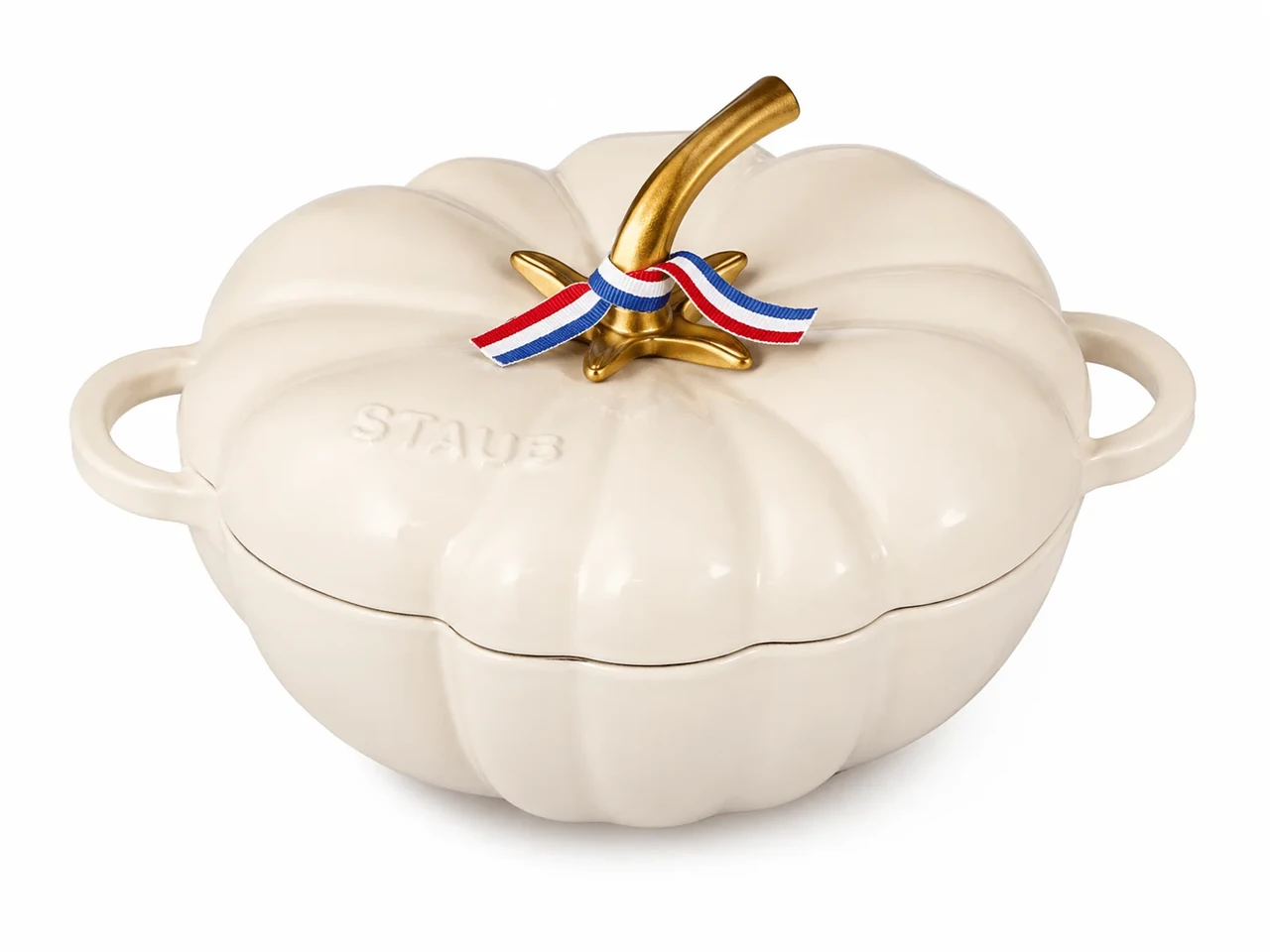 Каструля чавунна Staub Tomato 25 см 2,9 л Бежевый