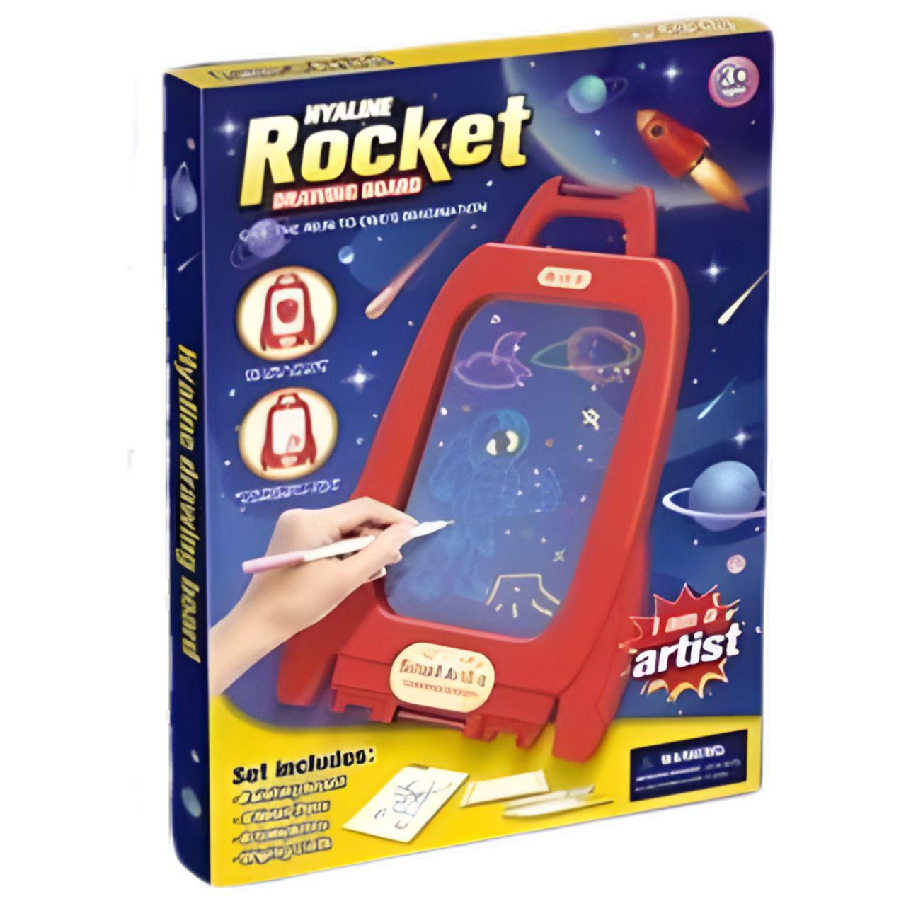 Набір для малювання D 1237 планшет/маркери 4 шт./наліпки/серветка червоного (31232510)