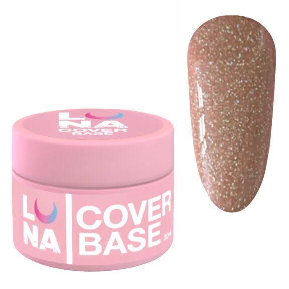 База камуфлирующая с шимером Luna Moon Cover Base #8 30 мл