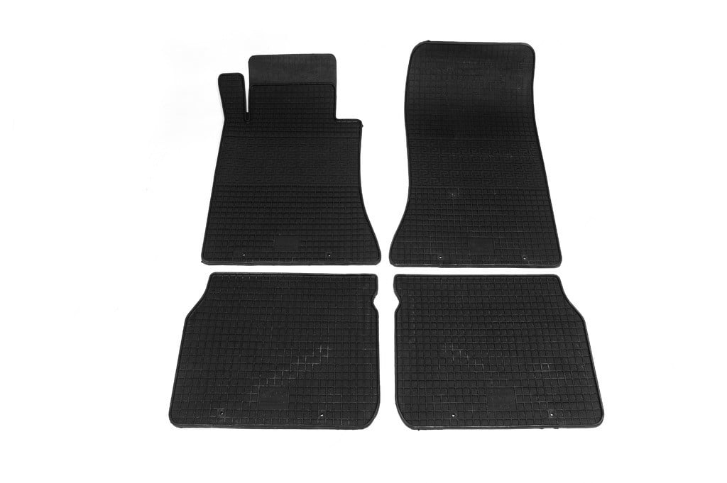 Коврики автомобильные PolyteP для Mercedes-Benz E-Class W124 1985-1996 г. 4 шт. Черный (1606072379)