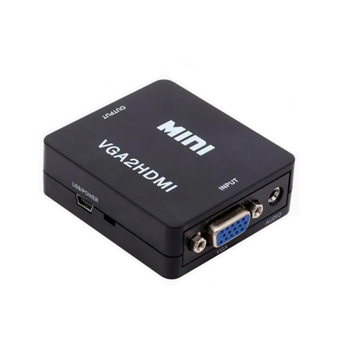 Переходник-конвертер видео/аудио VGA to HDMI TV 1080P White (284970) Переходник-конвертер видео/аудио VGA to HDMI TV 1080P White (284970)