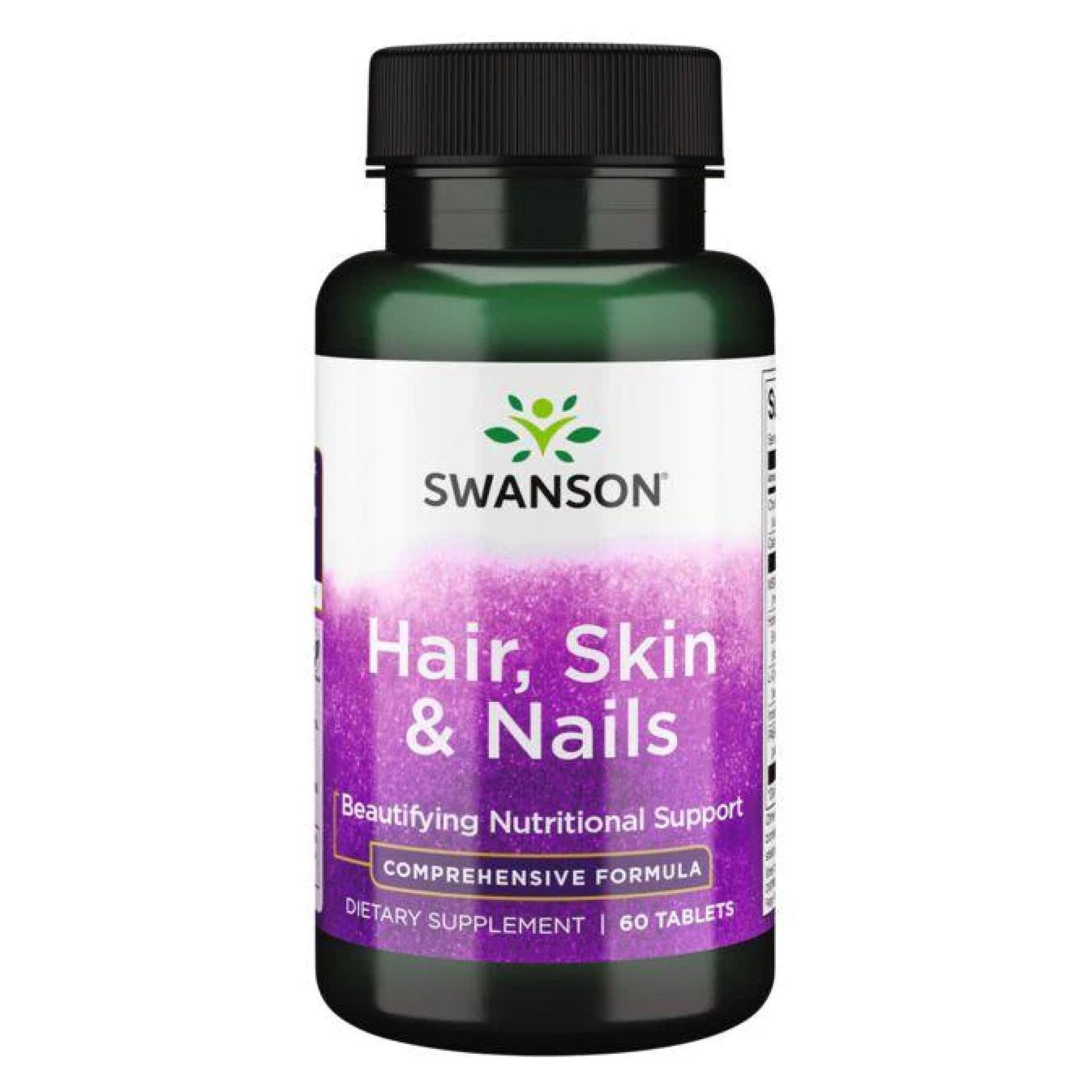 Витамины для волос, кожи и ногтей Swanson Hair Skin Nails 60 tab