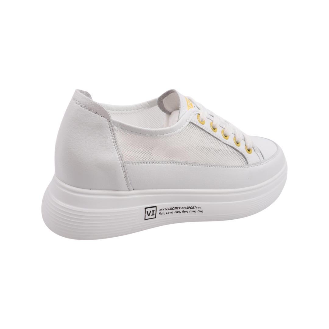 Туфлі жіночі Vikonty зі шкіри р. 39 Білий (368-22LTC) - фото 4 Туфлі жіночі Vikonty зі шкіри р. 39 Білий (368-22LTC) - фото 4