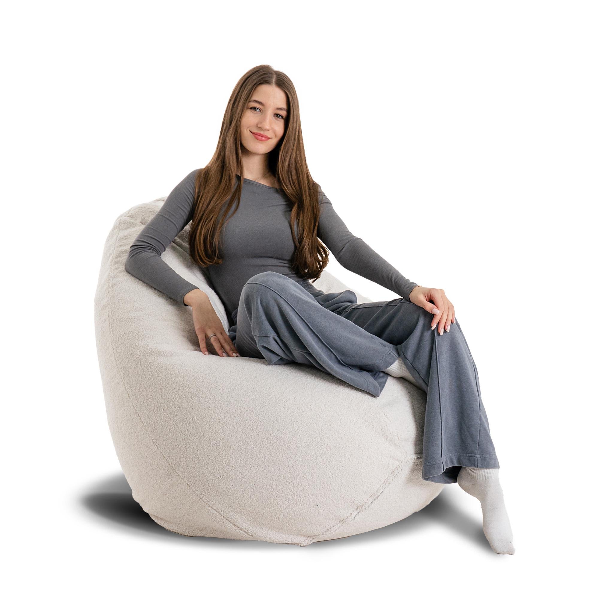 Кремло-груша SanchoBAG Alpaca 01 135x85 см (kmg-alpaca-l-01) - фото 11 Кремло-груша SanchoBAG Alpaca 01 135x85 см (kmg-alpaca-l-01) - фото 11