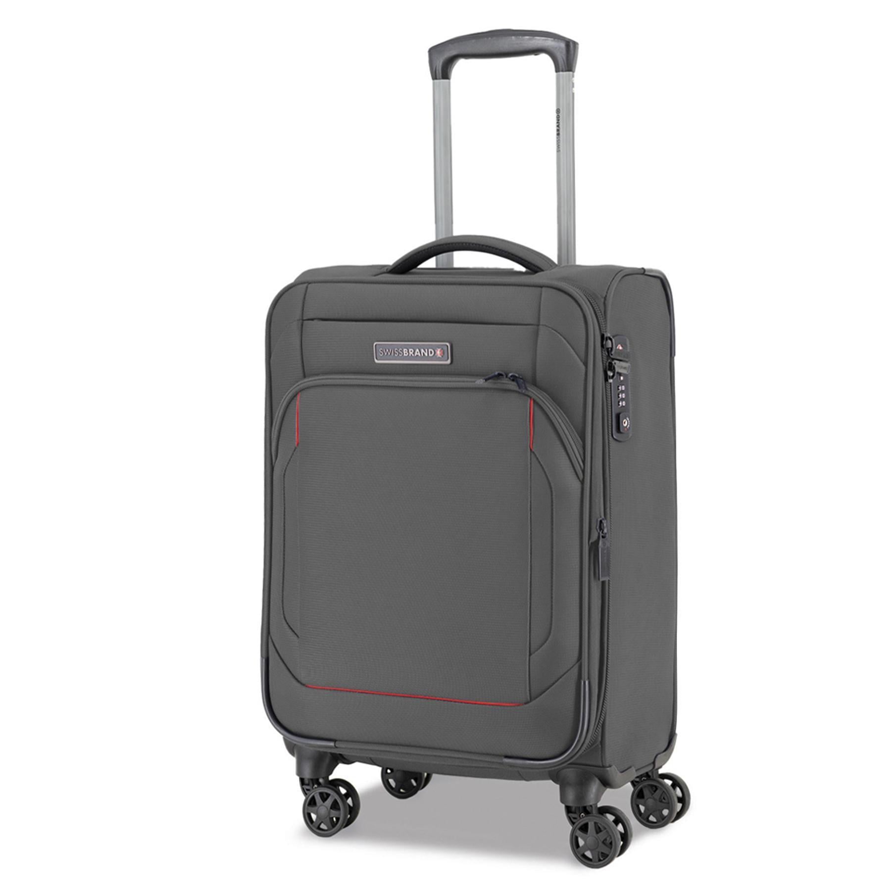 Чемодан Swissbrand Celtic M Dark Grey (SWB_LSCEL803M)