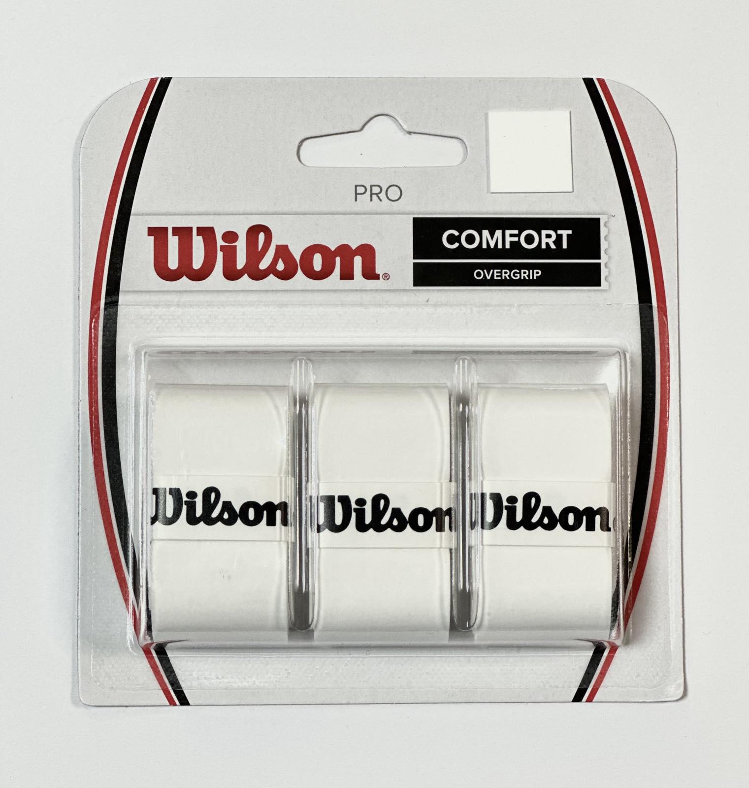 Обмотка Wilson pro overgrip 3 шт. White