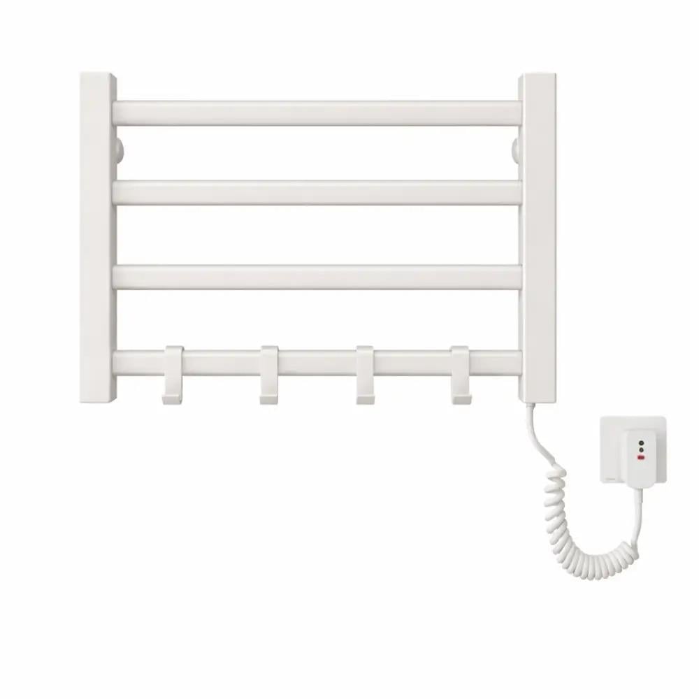 Полотенцесушитель электрический GN-7401-W 220В 80 Вт 55°C 550х300х90 мм Белый (2928799008)