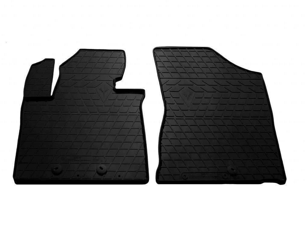 Коврики резиновые передние Stingray Premium для Kia Sorento XM 2012-2014 гг. Черный (113958)
