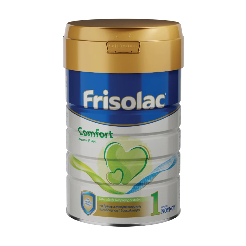 Молоко сухе Frisolac Gold Comfort 1 для немовлят з гастроезофагеальним рефлюксом або запорами до 6 місяців 400 г (10011)