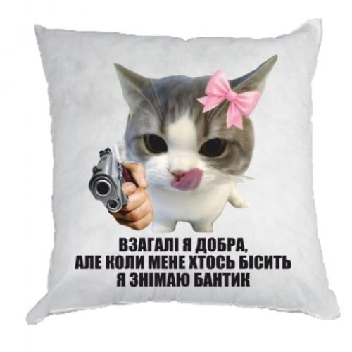 Подушка габардин Вообще я хорошая (19699055-1-213443)