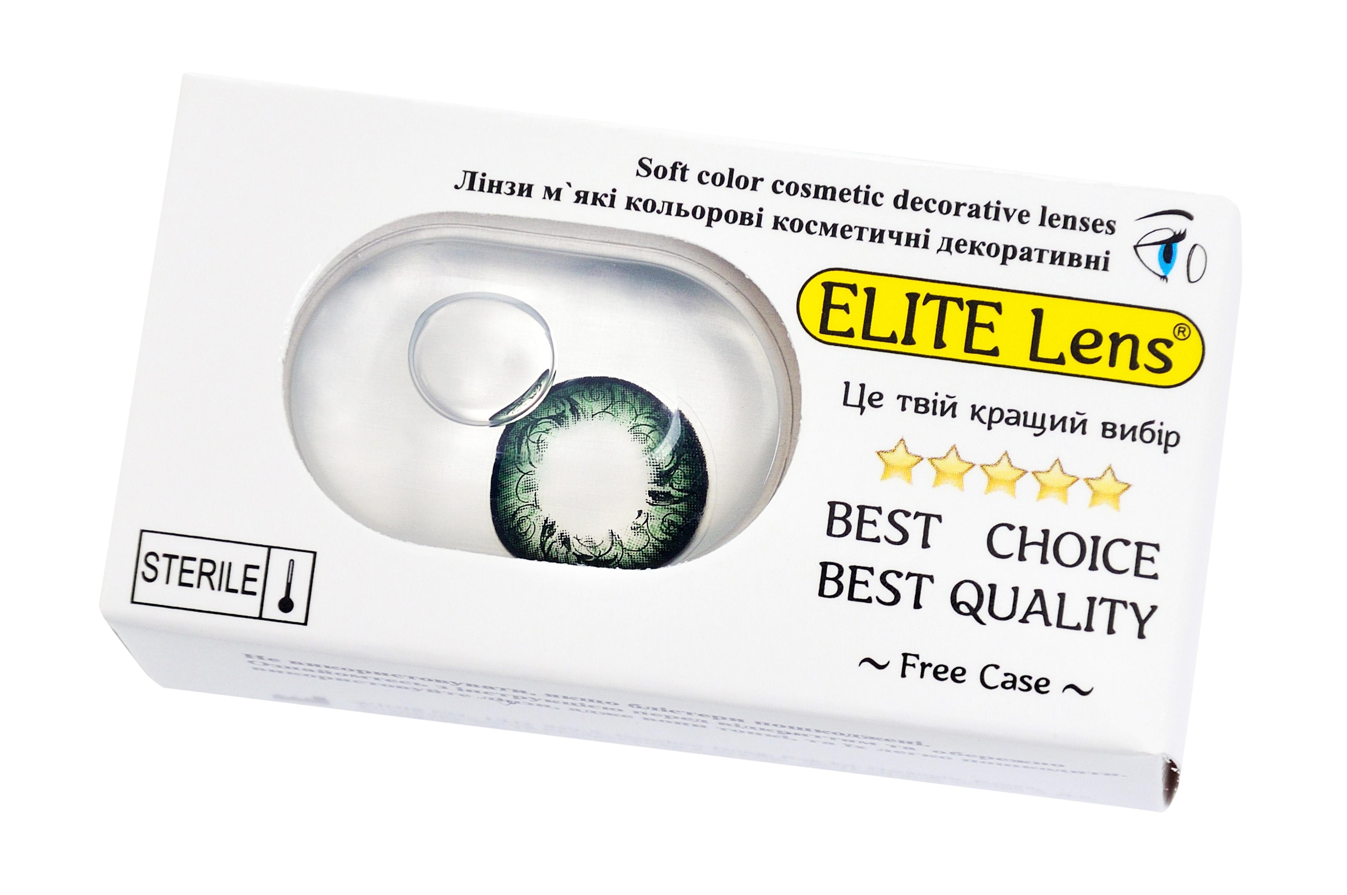 Контактные линзы Elite Lens Узор 2 шт. (12841773)