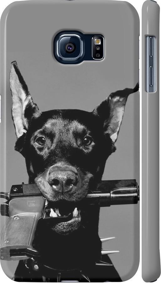 Чехол на Samsung Galaxy S6 G920 Доберман (2745m-80-42517)