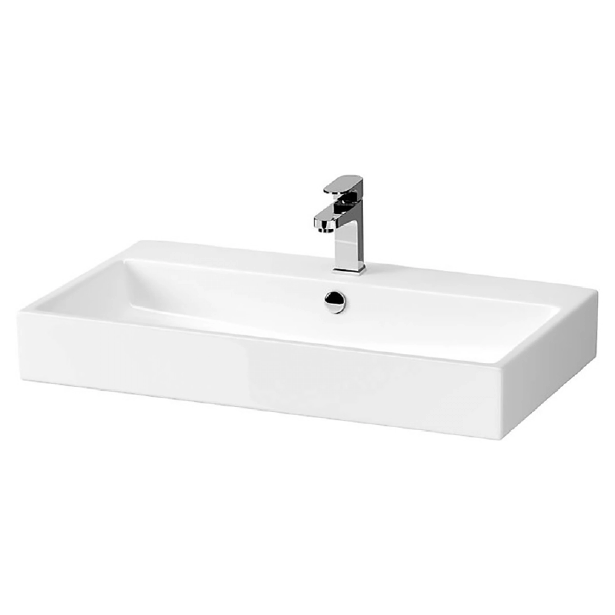 Раковина Virgo 80 см с/о мебельная (9867083)