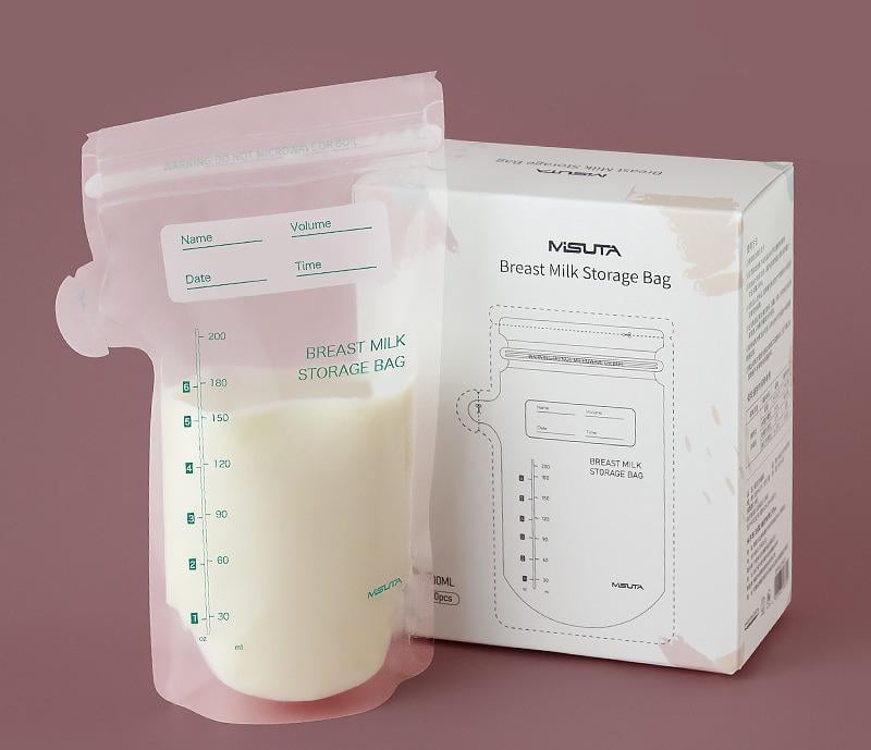 Пакет одноразовый Misuta для хранения грудного молока 200 мл 30 шт.