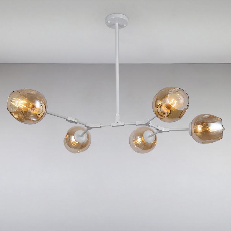 Люстра підвісна молекула Light House LS-15226-5 Білий