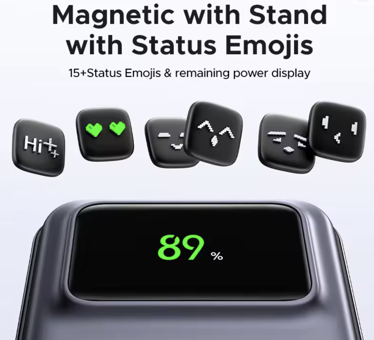 Магнитная батарея UGREEN Uno 20Вт Qi2 10000 mAh Magsafe Power Bank Black - фото 4 Магнитная батарея UGREEN Uno 20Вт Qi2 10000 mAh Magsafe Power Bank Black - фото 4