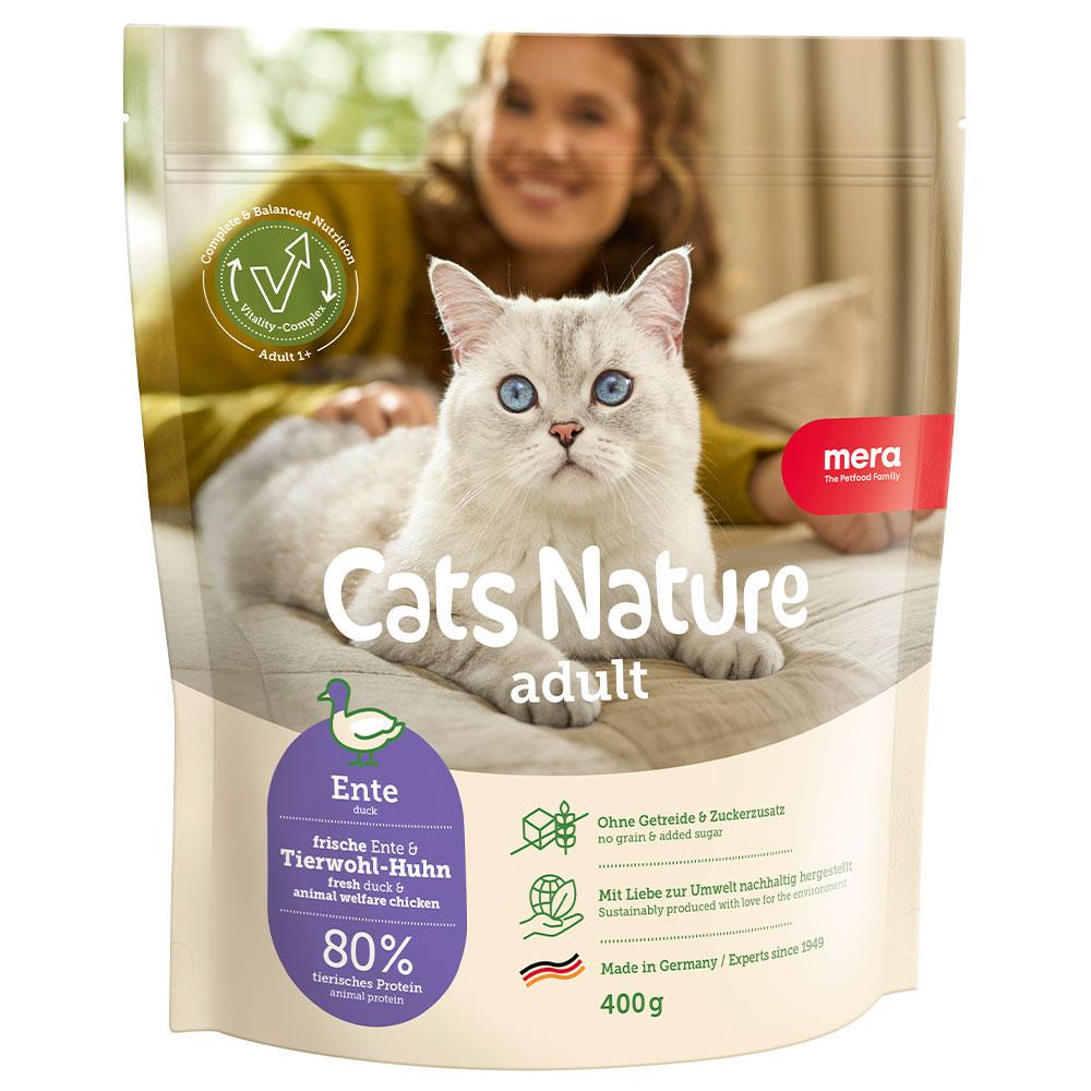 Корм сухой беззерновой для кошек всех пород MERA Cats Nature Duck с уткой 400 г (3000666865) Корм сухой беззерновой для кошек всех пород MERA Cats Nature Duck с уткой 400 г (3000666865)