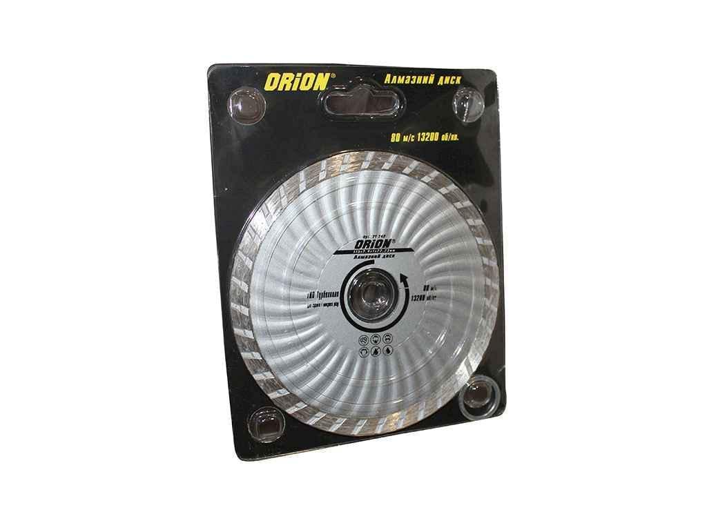 Диск алмазный Orion турбоволна 125х22,2 мм (21-245) Диск алмазный Orion турбоволна 125х22,2 мм (21-245)