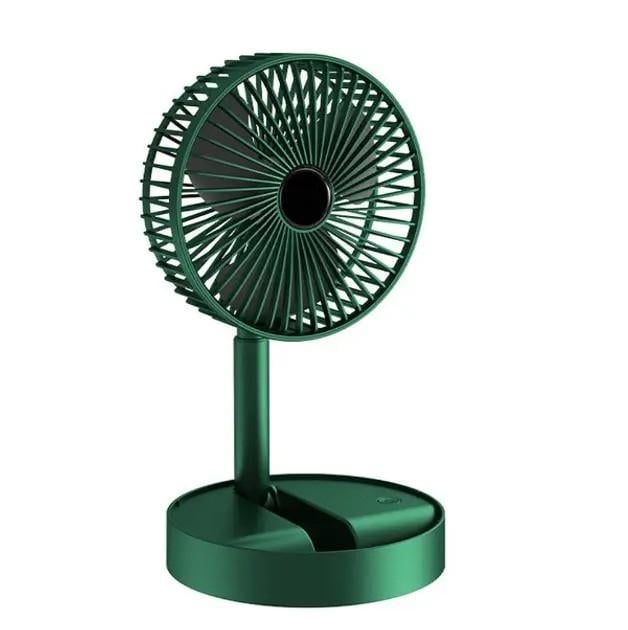 Вентилятор-міні складаний Telescopic Folding Fan з USB-зарядкою (27833984)