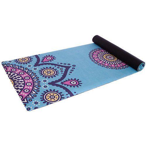 Коврик для йоги FI-5662 Голубовато-розовый (56508121) - фото 1