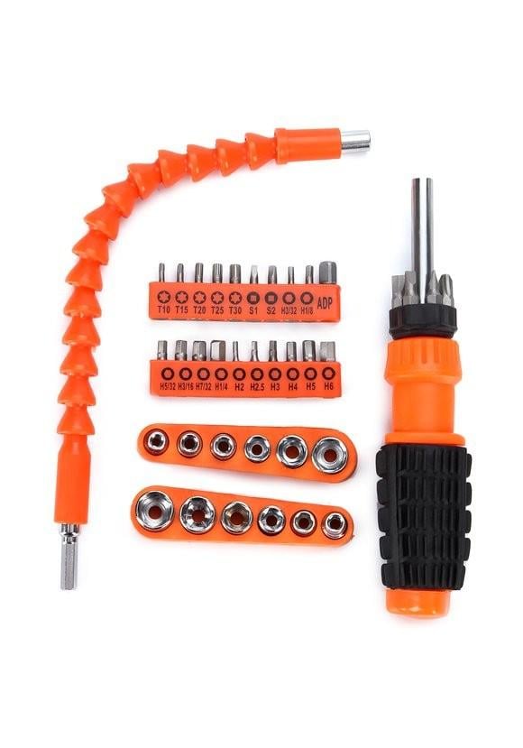 Набор инструментов OEM отвертка с гибкой битой 43 пр. (801450)