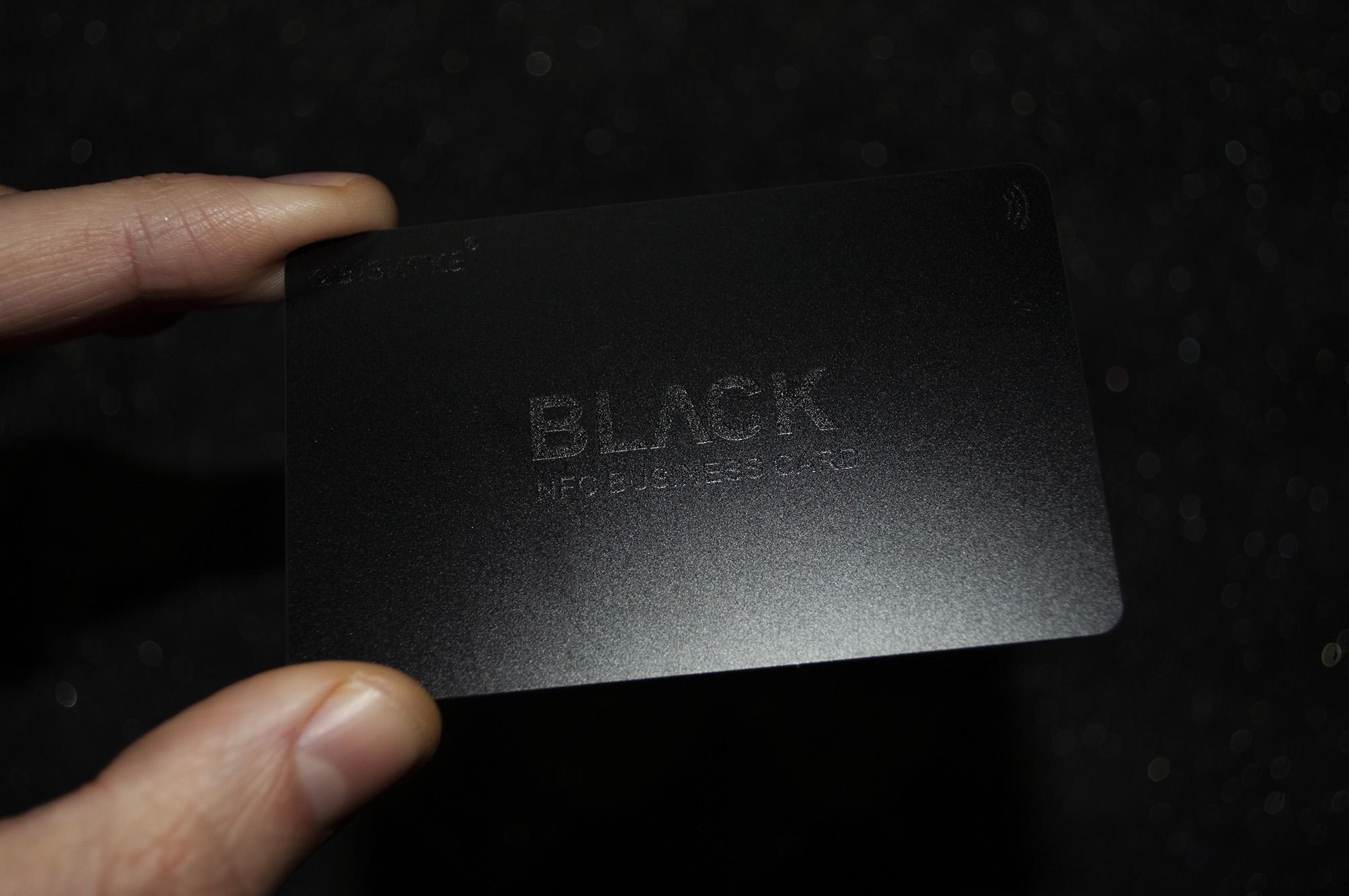 Безконтактна NFC візитка єВізитка Black (BLCK) - фото 4