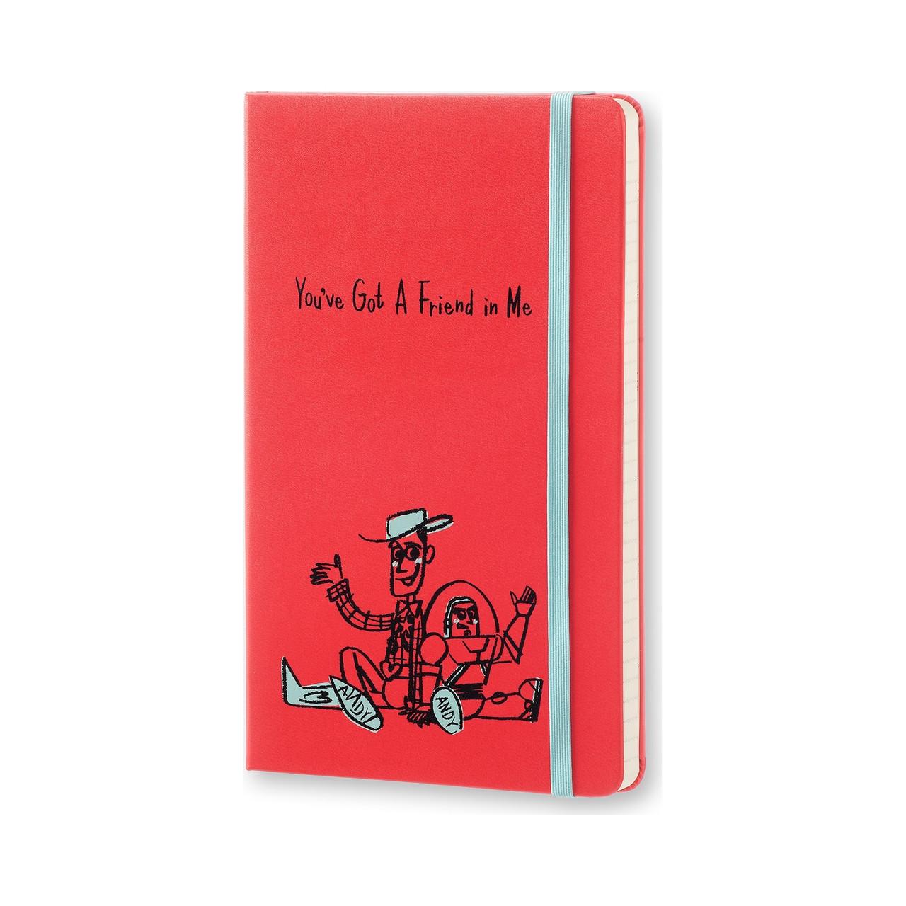 Блокнот Moleskine Limited Toy Story средний 13х21 см 240 страниц в линейку Красный (8051272893144)