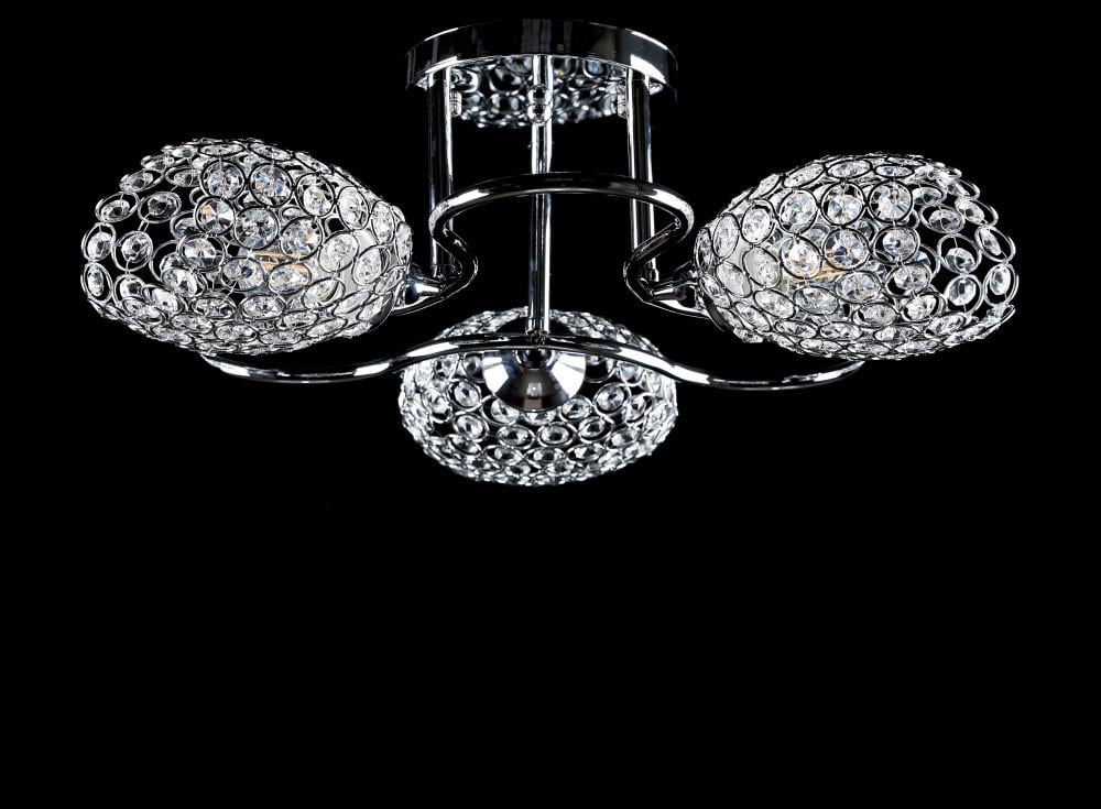 Люстра с плафонами Ray L3117/3 CH (IR006211)