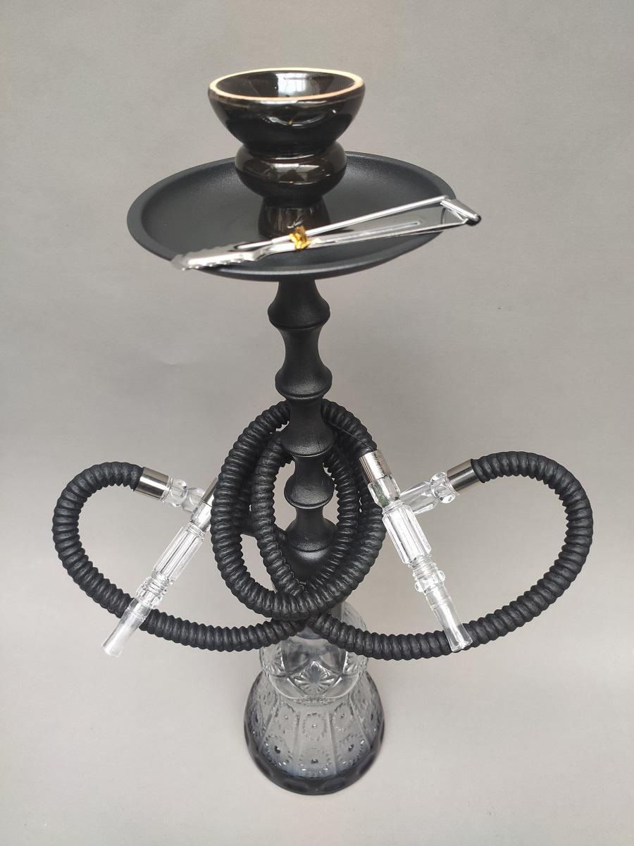 Кальян Hookah Sauda на 2 персоны 52 см Black (K_0156-2Black) - фото 2