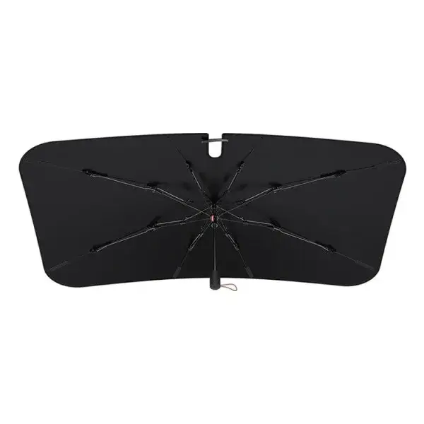 Шторка автомобільна сонцезахисна BASEUS CoolRide Windshield Sun Shade Umbrella Lite Small CRKX000001 Black - фото 2