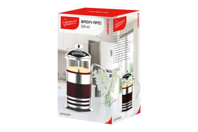 Френч-пресс ARDESTO Gemini Asti AR1935AFP - фото 3 Френч-пресс ARDESTO Gemini Asti AR1935AFP - фото 3