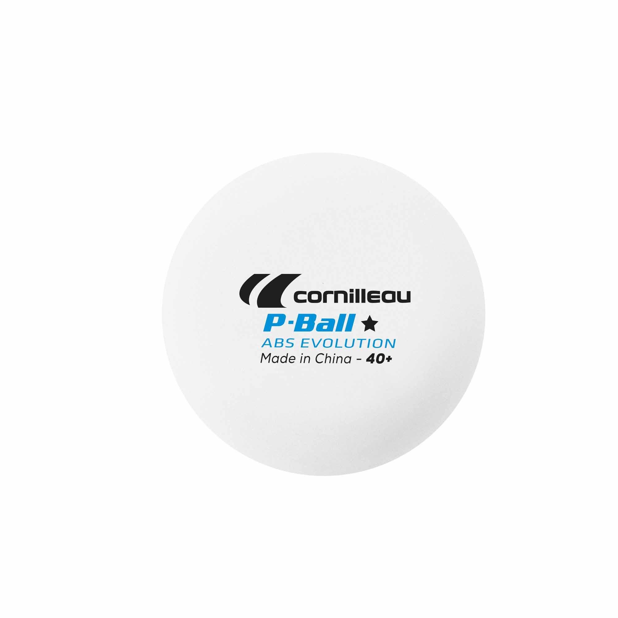 Кульки для настільного тенісу Cornilleau P-BALL ITTF x6 - фото 2