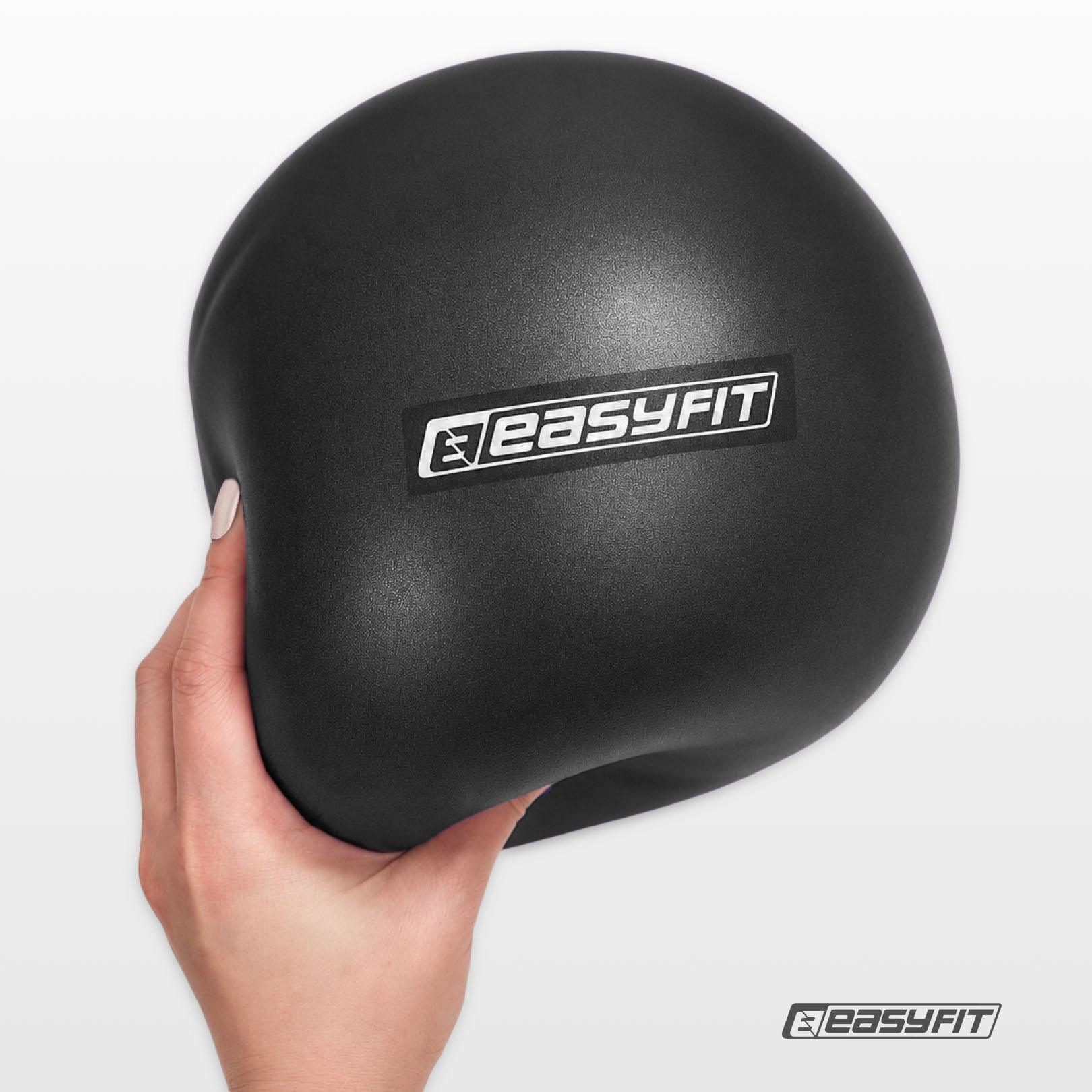 Мяч для пилатеса EasyFit 25 см Черный (28659) - фото 2