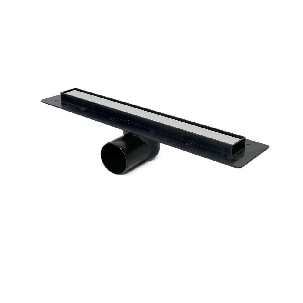 Трап душевой Sanpreis THIN с фланцем горизонтальный решетка цельнометаллическая 33 см