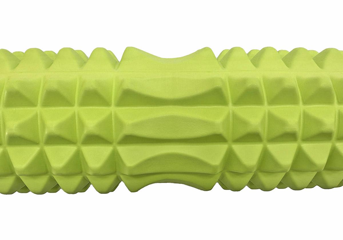 Масажний ролик EasyFit Grid Roller v.2.2 45 см Салатовий (EF-2028-GN) - фото 3