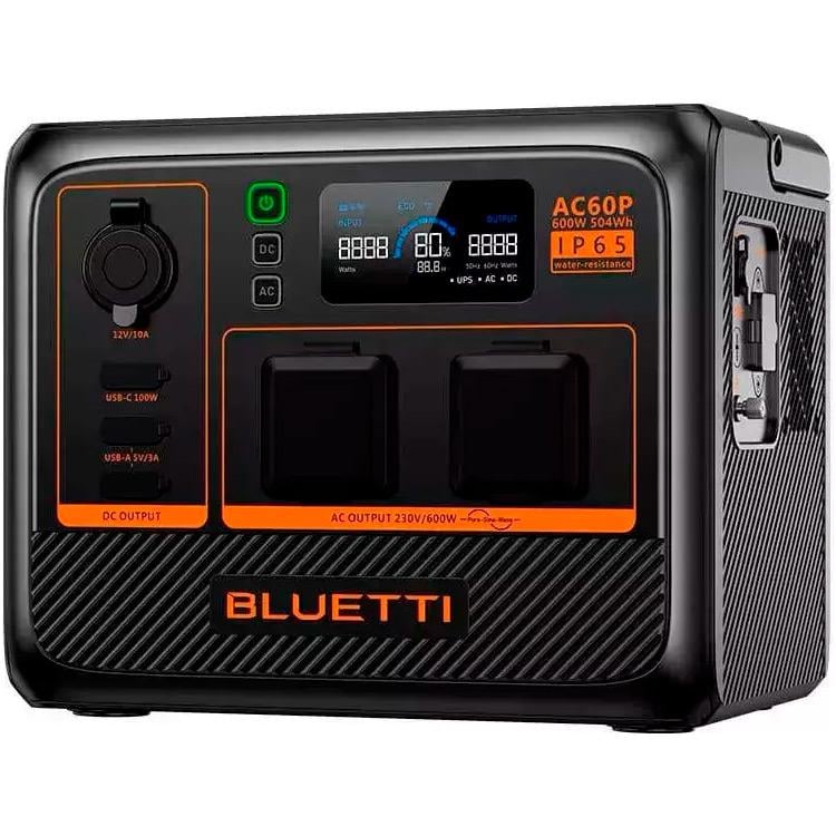 Зарядная станция BLUETTI Portable AC60P 600W (103042) - фото 3 Зарядная станция BLUETTI Portable AC60P 600W (103042) - фото 3