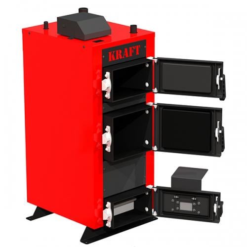 Котел на дрова Kraft E 16 кВт с автоматическим управлением (KRAF207-1) - фото 9