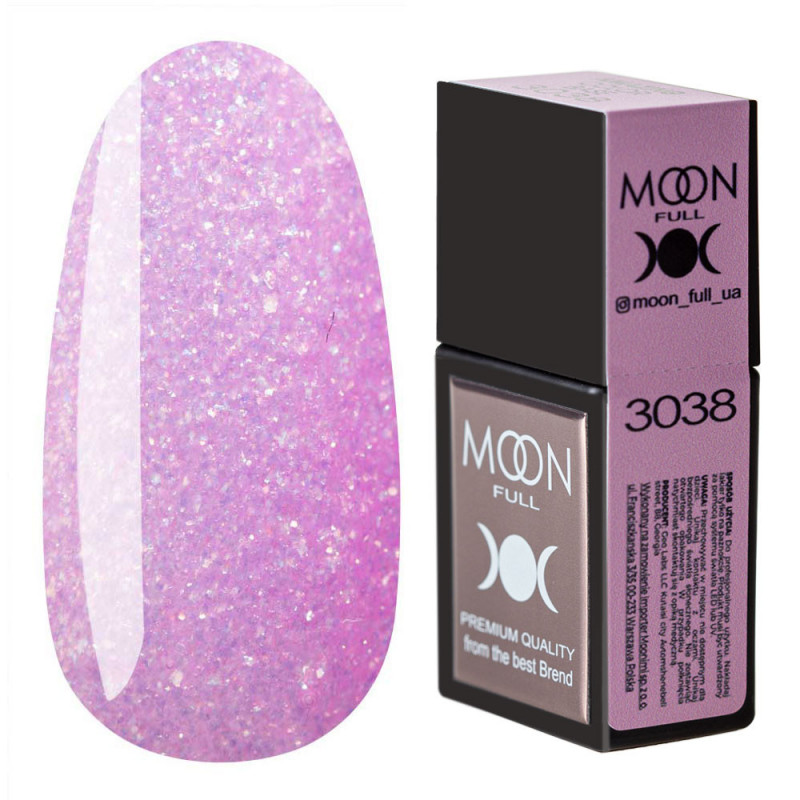 Базовое покрытие цветное Moon Full AMAZING Color Base №3038 12 мл