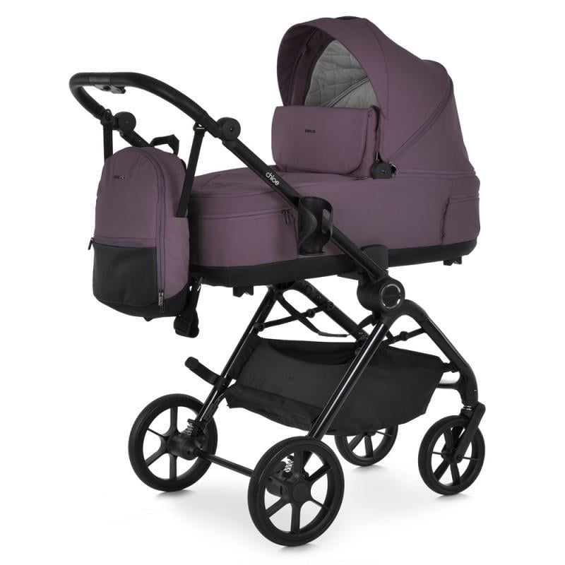 Коляска з люлькою та прогулянковим блоком El Camino Chloe ME 1191-1 Plum Wine (CD44787)